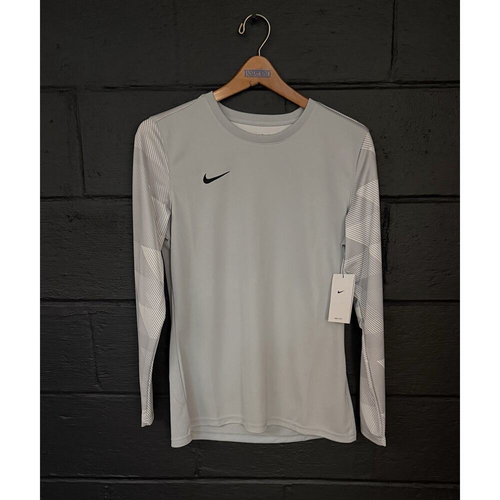 Nike Dri-Fit Grey Activewear Long Sleeve Shirt Women’s Med. NWT - Picture 6 of 7